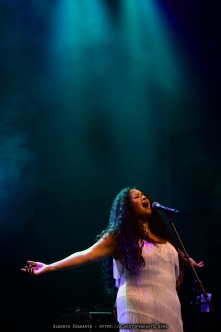 20260725 - Bellinzona Blues 2026, Night 2, Kyla Brox / Kyla Brox, vocals, flute; Danny Blomeley, bass; Paul Farr, guitar; Luke Flowers, drums - Piazza del Governo, Bellinzona, Switzerland