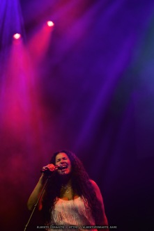 20260725 - Bellinzona Blues 2026, Night 2, Kyla Brox / Kyla Brox, vocals, flute; Danny Blomeley, bass; Paul Farr, guitar; Luke Flowers, drums - Piazza del Governo, Bellinzona, Switzerland