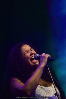 20260725 - Bellinzona Blues 2026, Night 2, Kyla Brox / Kyla Brox, vocals, flute; Danny Blomeley, bass; Paul Farr, guitar; Luke Flowers, drums - Piazza del Governo, Bellinzona, Switzerland