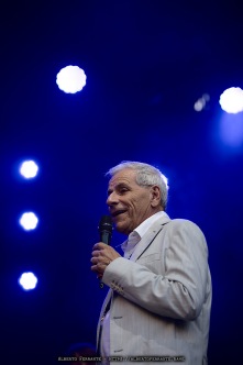 20250711 - Estivaljazz 2025, Night 2 / Kurt Elling & Yellowjackets Celebrate Weather Report  / Russel Ferrante, keys; Dane Alderson, bass; Bob Mintzer, EWI; Will Kennedy, drums - P.za della Riforma, Lugano, Switzerland
