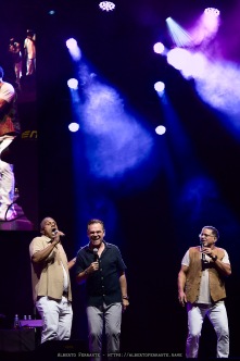20250711 - Estivaljazz 2025, Night 2 / Take 6 / Alvin Chea, Khristian Dentley, Joey Kibble, Mark Kibble, Claude V. McKnight III, David Thomas - P.za della Riforma, Lugano, Switzerland