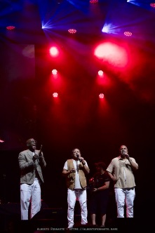 20250711 - Estivaljazz 2025, Night 2 / Take 6 / Alvin Chea, Khristian Dentley, Joey Kibble, Mark Kibble, Claude V. McKnight III, David Thomas - P.za della Riforma, Lugano, Switzerland