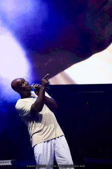 20250711 - Estivaljazz 2025, Night 2 / Take 6 / Alvin Chea, Khristian Dentley, Joey Kibble, Mark Kibble, Claude V. McKnight III, David Thomas - P.za della Riforma, Lugano, Switzerland