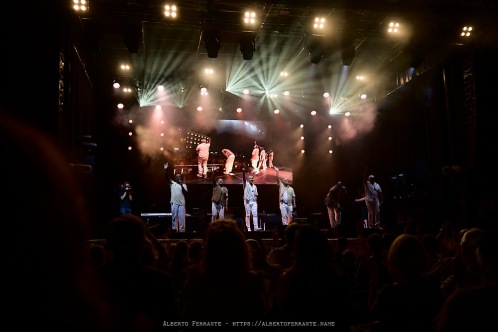 20250711 - Estivaljazz 2025, Night 2 / Take 6 / Alvin Chea, Khristian Dentley, Joey Kibble, Mark Kibble, Claude V. McKnight III, David Thomas - P.za della Riforma, Lugano, Switzerland