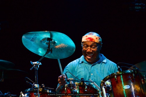 20100626 - Estivaljazz 2010, night 1, Billy Cobham Band - Piazzale alla valle, Mendrisio, Switzerland