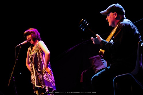 20120630 - Estivaljazz 2012, Night 2, Youn Sun Nah Duo - Piazzale alla Valle, Mendrisio, Switzerland