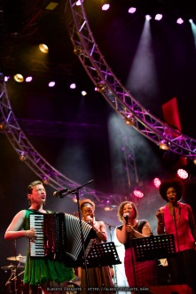 20140711 - EstivalJazz 2014, night 4, Snarky Puppy & Special Guests Featuring N'Dambi, Malika Tirolien, Shayna Steele, Magda Giannikou - Piazza della Riforma, Lugano