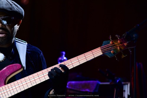 EstivalJazz 2019, Night 1; Ray Lema con l'Orchestra della Svizzera italiana, Conductor: Mariano Chiacchiarini feat. Etienne Mbappe - P.za Riforma, Lugano, Switzerland