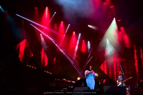 EstivalJazz 2019, Night 2; Zara McFarlane - P.za della Riforma, Lugano, Switzerland