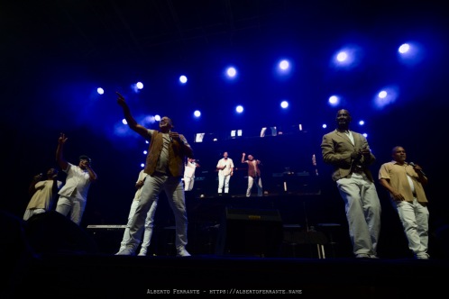 20250711 - Estivaljazz 2025, Night 2 / Take 6 / Alvin Chea, Khristian Dentley, Joey Kibble, Mark Kibble, Claude V. McKnight III, David Thomas - P.za della Riforma, Lugano, Switzerland