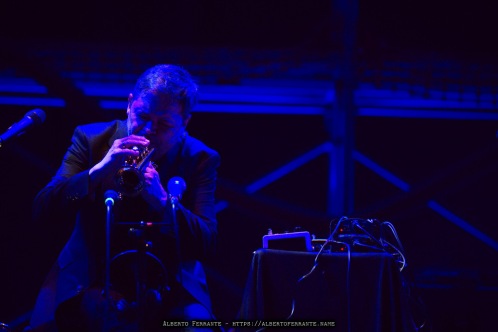 20260312 - 27o Festival di cultura e musica jazz, So What?!, Night 1, Bro-Henriksen-Rossy / Jakob Bro, chitarra; Arve Henriksen, tromba, elettronica; Jorge Rossy, batteria - Cinema Teatro Chiasso (Switzerland)