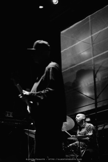 20260313 - 27o Festival di cultura e musica jazz, So What?!, Night 2, James Brandon Lewis Trio / James Brandon Lewis, sax tenore; Josh Werner, basso elettrico; Chad Taylor, batteria - Cinema Teatro Chiasso (Switzerland)