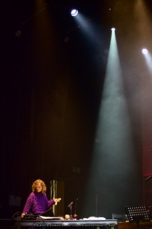 20260314 - 27o Festival di cultura e musica jazz, So What?!, Night 3, Tilo Weber Quartet / Laure Boer, voce, elettronica, noise; Mathilde Vendramin violoncello; Lucas Leidinger, clavicembalo, synthesizer; Tilo Weber, batteria, contrabbasso - Cinema Teatro Chiasso (Switzerland)