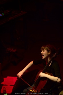 20260314 - 27o Festival di cultura e musica jazz, So What?!, Night 3, Tilo Weber Quartet / Laure Boer, voce, elettronica, noise; Mathilde Vendramin violoncello; Lucas Leidinger, clavicembalo, synthesizer; Tilo Weber, batteria, contrabbasso - Cinema Teatro Chiasso (Switzerland)
