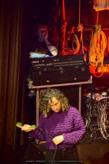 20260314 - 27o Festival di cultura e musica jazz, So What?!, Night 3, Tilo Weber Quartet / Laure Boer, voce, elettronica, noise; Mathilde Vendramin violoncello; Lucas Leidinger, clavicembalo, synthesizer; Tilo Weber, batteria, contrabbasso - Cinema Teatro Chiasso (Switzerland)