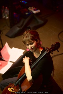 20260314 - 27o Festival di cultura e musica jazz, So What?!, Night 3, Tilo Weber Quartet / Laure Boer, voce, elettronica, noise; Mathilde Vendramin violoncello; Lucas Leidinger, clavicembalo, synthesizer; Tilo Weber, batteria, contrabbasso - Cinema Teatro Chiasso (Switzerland)