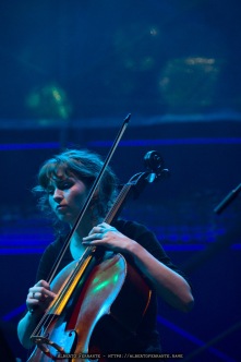 20260314 - 27o Festival di cultura e musica jazz, So What?!, Night 3, Tilo Weber Quartet / Laure Boer, voce, elettronica, noise; Mathilde Vendramin violoncello; Lucas Leidinger, clavicembalo, synthesizer; Tilo Weber, batteria, contrabbasso - Cinema Teatro Chiasso (Switzerland)