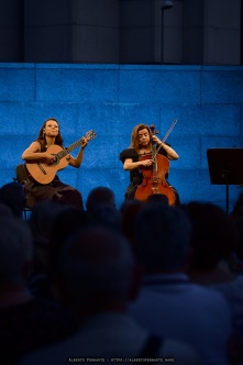 20250704 - Lac en plein air, Amara Quartet / Laura Rui voce; Sónia Sobral fisarmonica; Joana Almeida chitarra; Susana Castro Santos violoncello - Agorà LAC, Lugano, Switzerland
