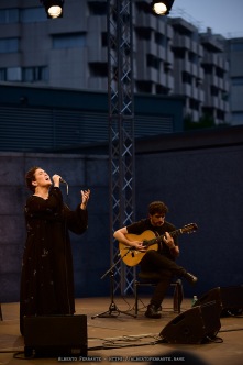 20250705 - Lac en plein air, Joana Amendoeira / Joana Amendoeira voce; Pedro Amendoeira chitarra portoghese; Pedro Pinhal viola de Fado - Agorà LAC, Lugano, Switzerland