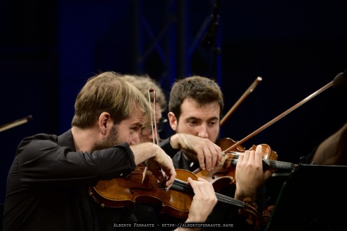 20250717 - Lac en plein air, Rhapsody & Blues: Mezquida, Razem, Orchestra Canova, Pagano / Marco Mezquida, piano; Marko Lohikari, contrabbasso; David Xirgu, batteria; Badrya Razem, voce solista; Orchestra da camera Canova; Enrico Pagano, direttore - Agorà LAC, Lugano, Switzerland