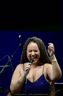 20250717 - Lac en plein air, Rhapsody & Blues: Mezquida, Razem, Orchestra Canova, Pagano / Marco Mezquida, piano; Marko Lohikari, contrabbasso; David Xirgu, batteria; Badrya Razem, voce solista; Orchestra da camera Canova; Enrico Pagano, direttore - Agorà LAC, Lugano, Switzerland