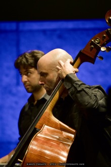 20250717 - Lac en plein air, Rhapsody & Blues: Mezquida, Razem, Orchestra Canova, Pagano / Marco Mezquida, piano; Marko Lohikari, contrabbasso; David Xirgu, batteria; Badrya Razem, voce solista; Orchestra da camera Canova; Enrico Pagano, direttore - Agorà LAC, Lugano, Switzerland