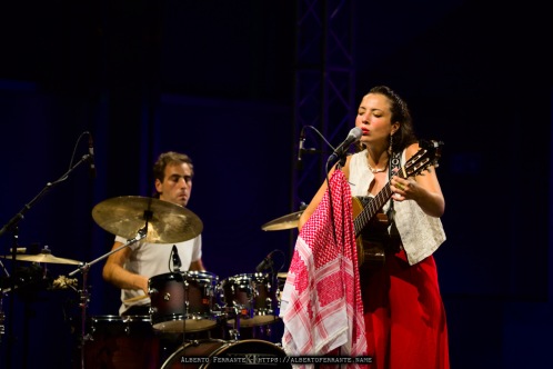 20260627 - LAC en plein air, Luisa Briguglio, Sicily Terra 'e Nisciuno / Luisa Briguglio, voce, chitarra classica; Fabrizio Lai Dessì, chitarre; France Duclairoir, contrabbasso, cori; Matteo Nocera, batteria, percussioni - LAC, Lugano, Switzerland